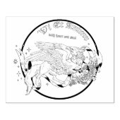 Regal Griffin Rubber Stamp Rubberstempel (Afrduk)