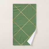REGAL GROEN GOLD ONTWERP BAD HANDDOEK (Handdoek)