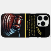 Regal Hammer of Truth aangekondigd Case-Mate iPhone Case (Achterkant (horizontaal))
