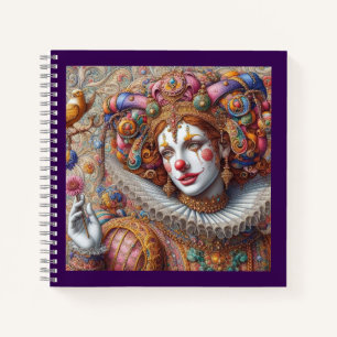Regal Harlequin Dreams - Fantasy Notitieboek