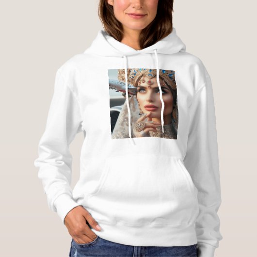 Regal Heritage Meets Modernity Hoodie (Voorkant)