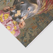 Regal Hippo Tissuepapier (Detail)