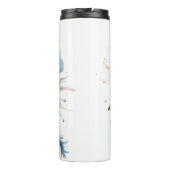 Regal Indigenous Spirit: Feathers & Strength Art Thermosbeker (Achterkant)