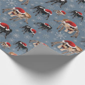 Regal Jumping Spider Phiddipus Regius Holiday Ice Cadeaupapier (Hoek)