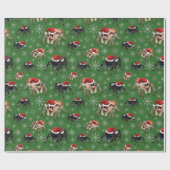 Regal Jumping Spider Phiddipus Regius Holiday Moss Cadeaupapier (Vlak)