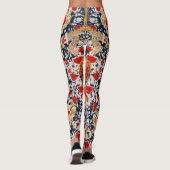 Regal Khokhloma: Medaille van de  Bloemen Leggings (Achterkant)