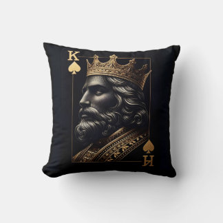 Regal King of Spades Kussen