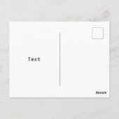 Regal Knight Amerikaanse Korthaar Kat Majestic Briefkaart (Achterkant)