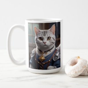 Regal Knight Amerikaanse Korthaar Kat Majestic Koffiemok