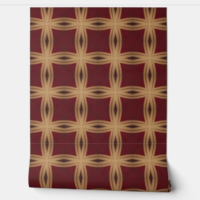 Regal Lattice-ontwerp Behang (Afrollen)