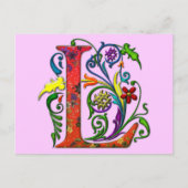 REGAL Letter L Briefkaart (Voorkant)