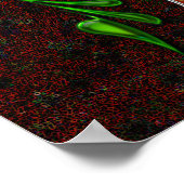 REGAL Letter L met Achtergrond Poster (Hoek)