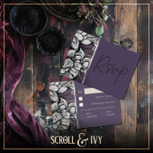 Regal Lila, Brilliant White Bloom Response Kaart