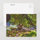 REGAL LION BRIEFKAART (Voorkant / Achterkant)