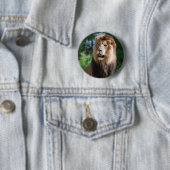 Regal Lion Button (In situ)