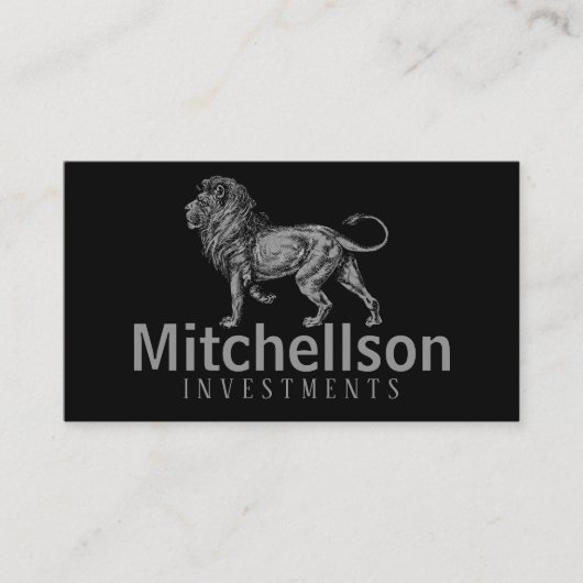 Regal Lion II Visitekaartje (Voorkant)