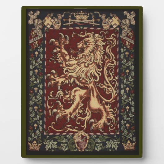 Regal Lion Tapestry Fotoplaat (Voorkant)