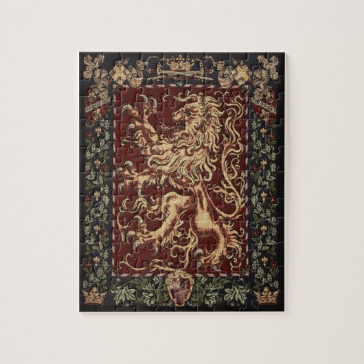 Regal Lion Tapestry Legpuzzel (Verticaal)