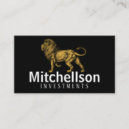 Regal Lion Visitekaartje