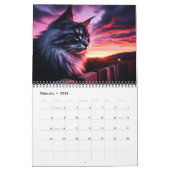 Regal Maine Coons: Graceful Beauty 202x vastgelegd Kalender (Feb 2026)
