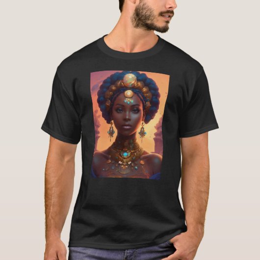 Regal Majesty bij zonsondergang T-shirt (Voorkant)