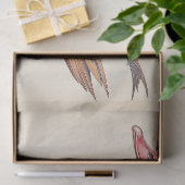 Regal Mandarin Duck Kleurrijke Decoupage Vogelprin Tissuepapier (Geschenk)