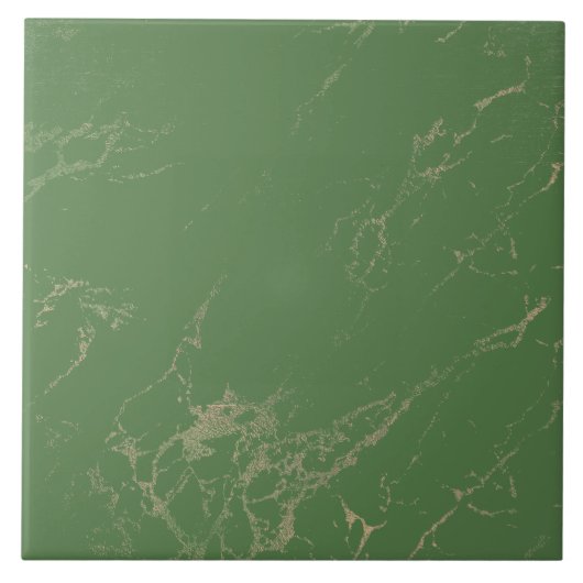 Regal Marble Roos Gold Green Tegel Tegeltje (Voorkant)