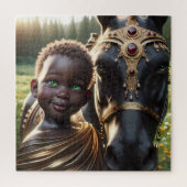 Regal metgezellen: Twilight's Embrace Legpuzzel (Verticaal)