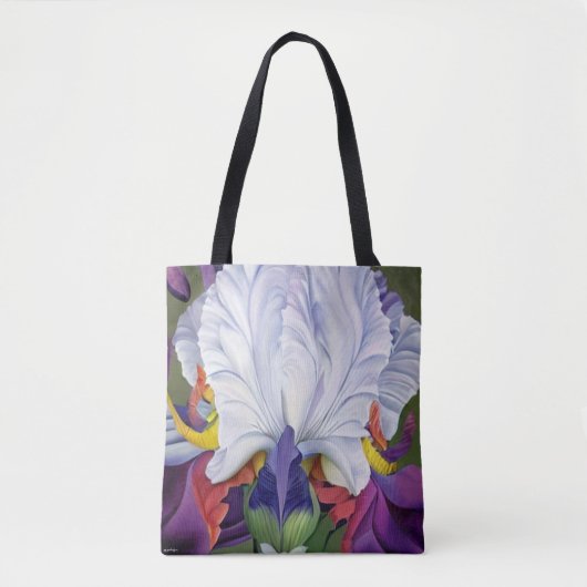 Regal Paarse iris Tas (Voorkant)