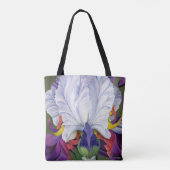 Regal Paarse iris Tas (Achterkant)