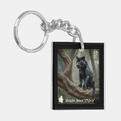 "Regal Panther Pose" Sleutelhanger (Voorkant Links)