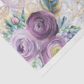 Regal Peacock Victoriaans Ephemera Decoupage Papie Tissuepapier (Detail)