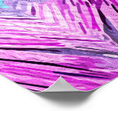 Regal Pigeon Majesty Levendig Realistisch Vogelpor Poster (Hoek)