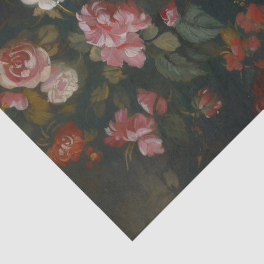 Regal Poodle  Decoupage Tissuepapier (Detail)