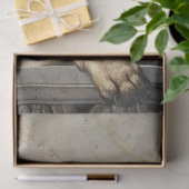 Regal Pug Decoupage Tissuepapier (Geschenk)