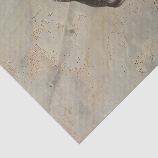 Regal Pug Decoupage Tissuepapier (Detail)