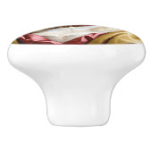 Regal Pug Keramische Knop (Zijkant)