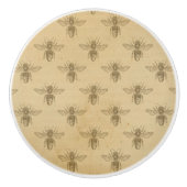 Regal Queen Bee op  papier keramische romp Knop (Voorkant)