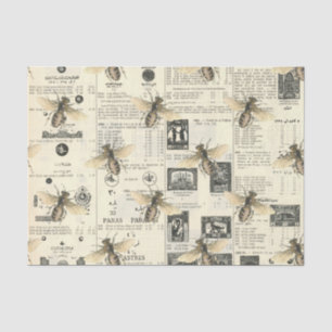 Regal Queen Bee over  Frans papier