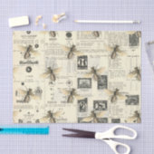 Regal Queen Bee over  Frans papier (Craft)