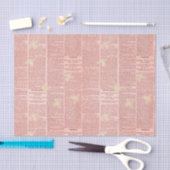 Regal Queen Bee Pink Newspapier Tissue Paper Tissuepapier (Craft)