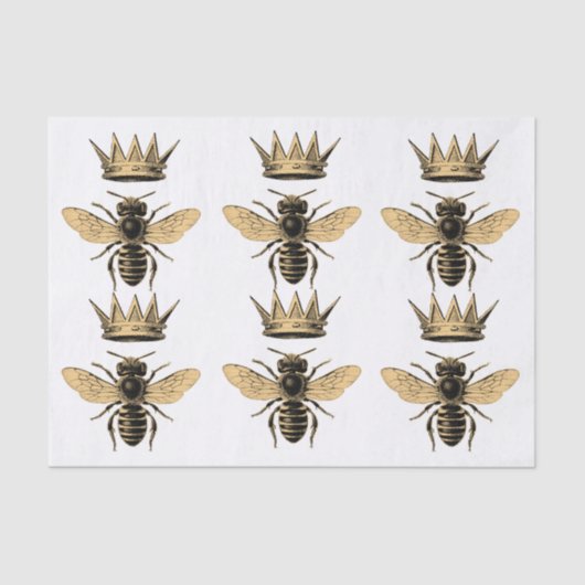 Regal Queen Bee Tissue Paper Tissuepapier (Voorkant)