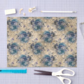 Regal Queen Bee W/Blue Rozen Tissuepapier (Craft)