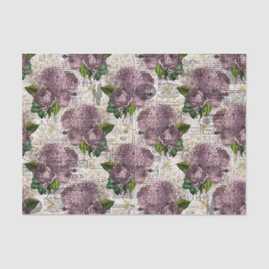 Regal Queen Bee W/Paars Roos  papier (Voorkant)