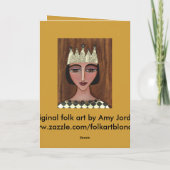 Regal Queen - wenskaart (3) Kaart (Achterkant)