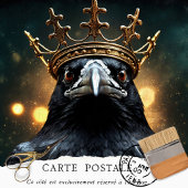 Regal Raven Royalty-Gothic Crown Decoupage Tissuepapier