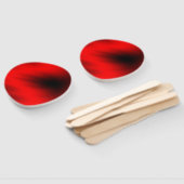 Regal Red Splash Handwaaier (Niet-gemonteerd)