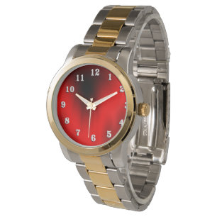Regal Red Splash Horloge
