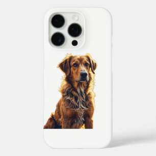 Regal Retriever beroemd gemaakt door Velvet Splend iPhone 16 Pro Hoesje