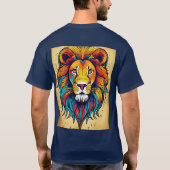 Regal Roar: Draag het wild T-shirt (Achterkant)